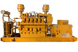 Lantan exhaust gas generator set