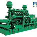 Coke oven gas generator set