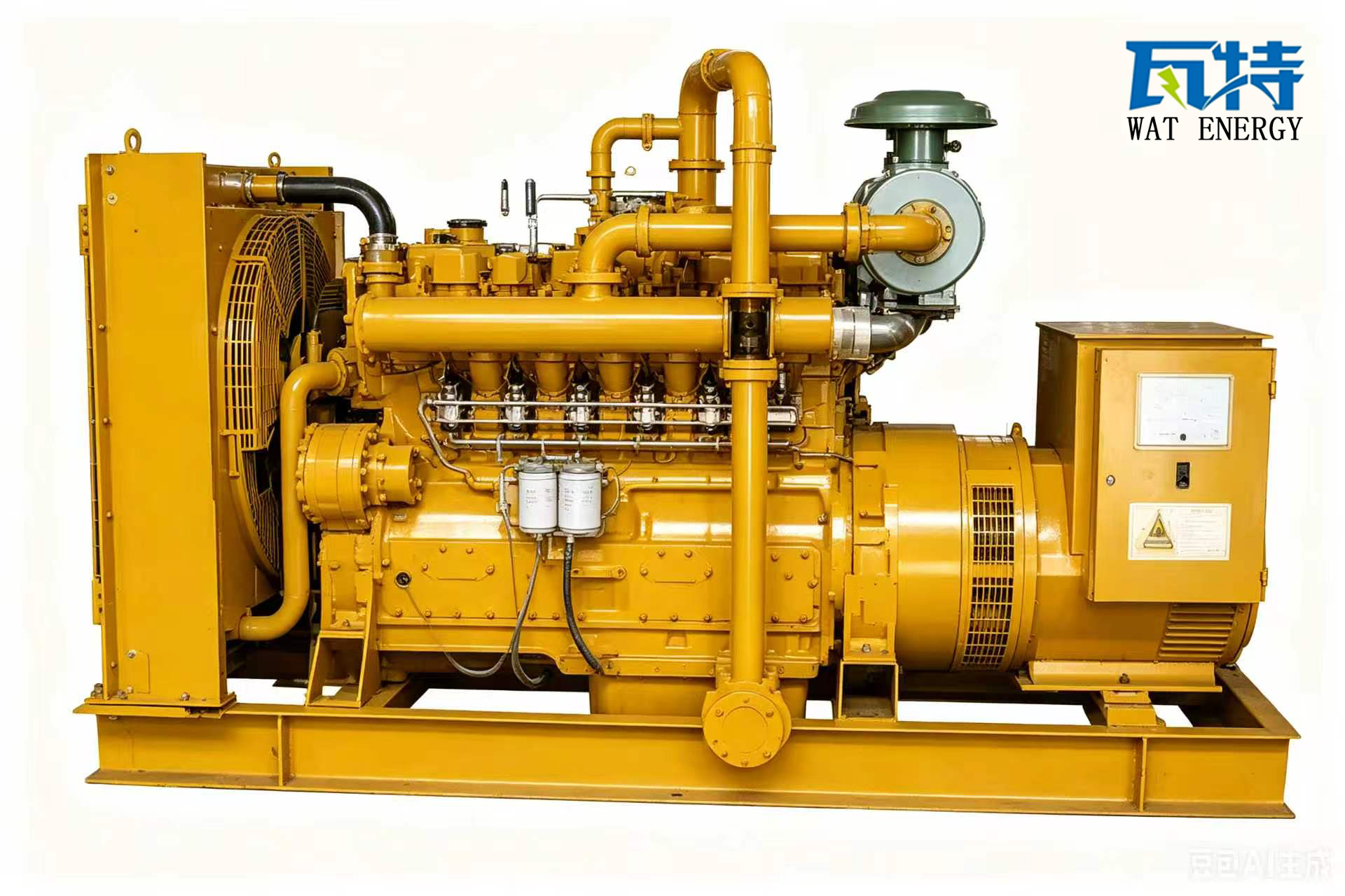Cummins series biogas generator set