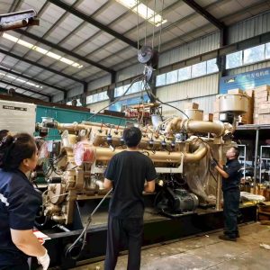 Two 700KW gas generator sets have been successfully shipped