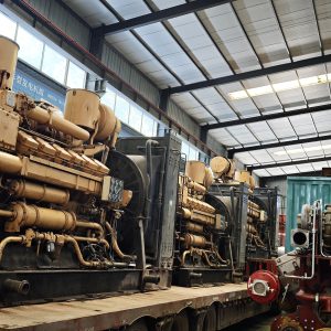 3 Units Jichai 190 Diesel Generator Sets Ready for Delivery
